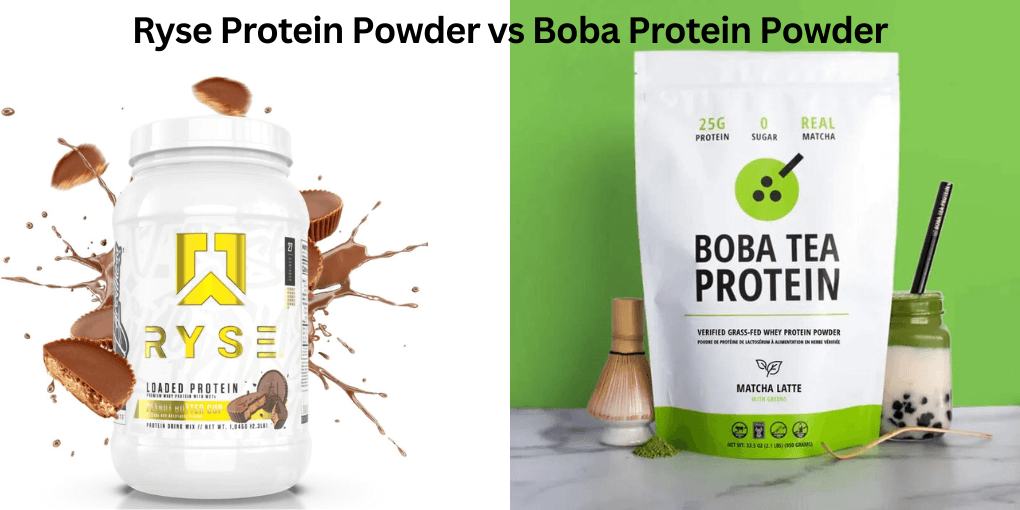 Ryse Protein Powder vs Boba Protein Powder 